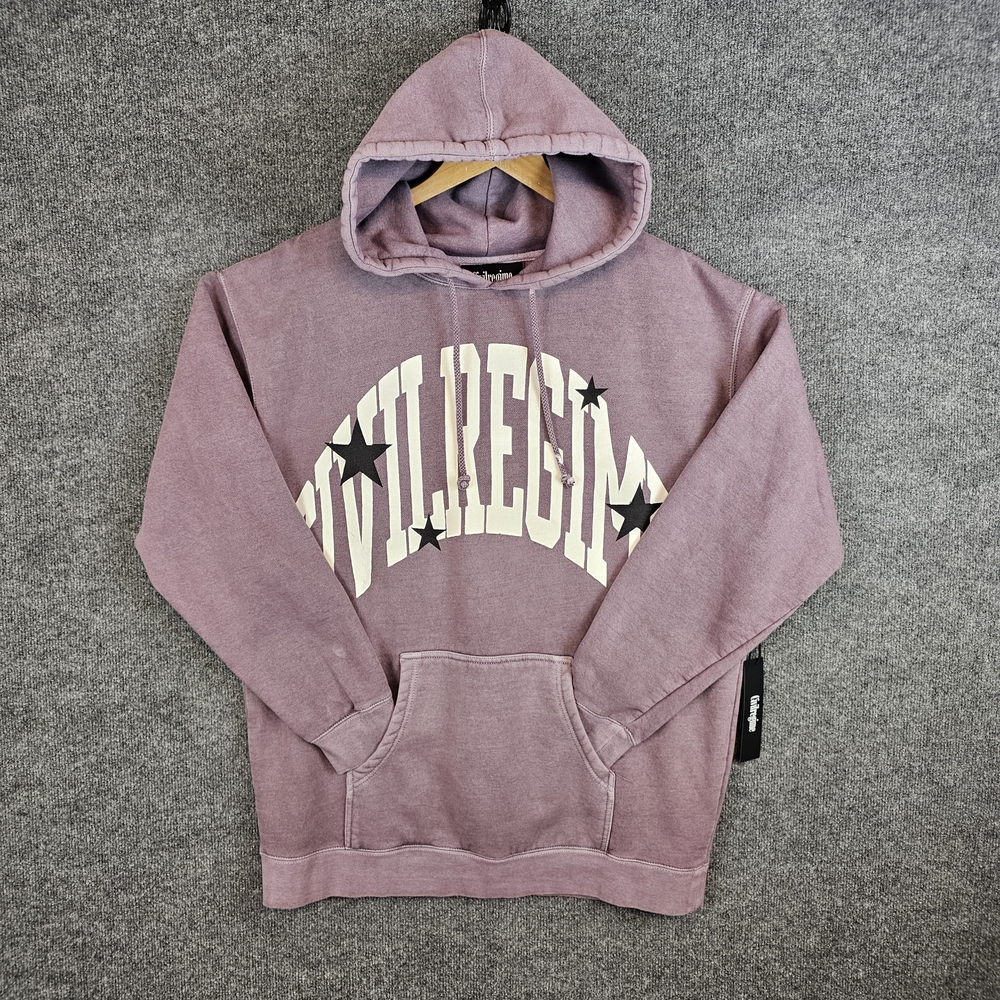 Evil Regime Men's Mauve Hoodie Sweater